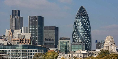 London - Cityscape - The Gherkin  London, England